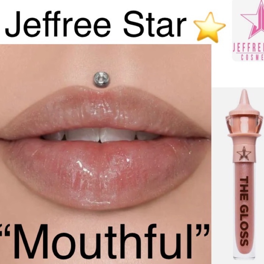 Jeffree Star Lipgloss in Mouthful New in Box
